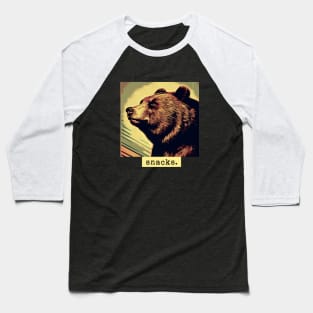 Bear snacks Baseball T-Shirt